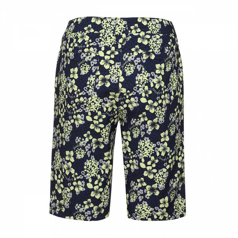Women's Floral Pattern Golf Shorts